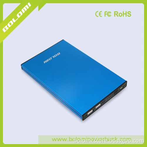 2016 New Year gift, top capacity mobile phone fast charge 20000mAh,Dual usb output smart double charge and LED indicator.